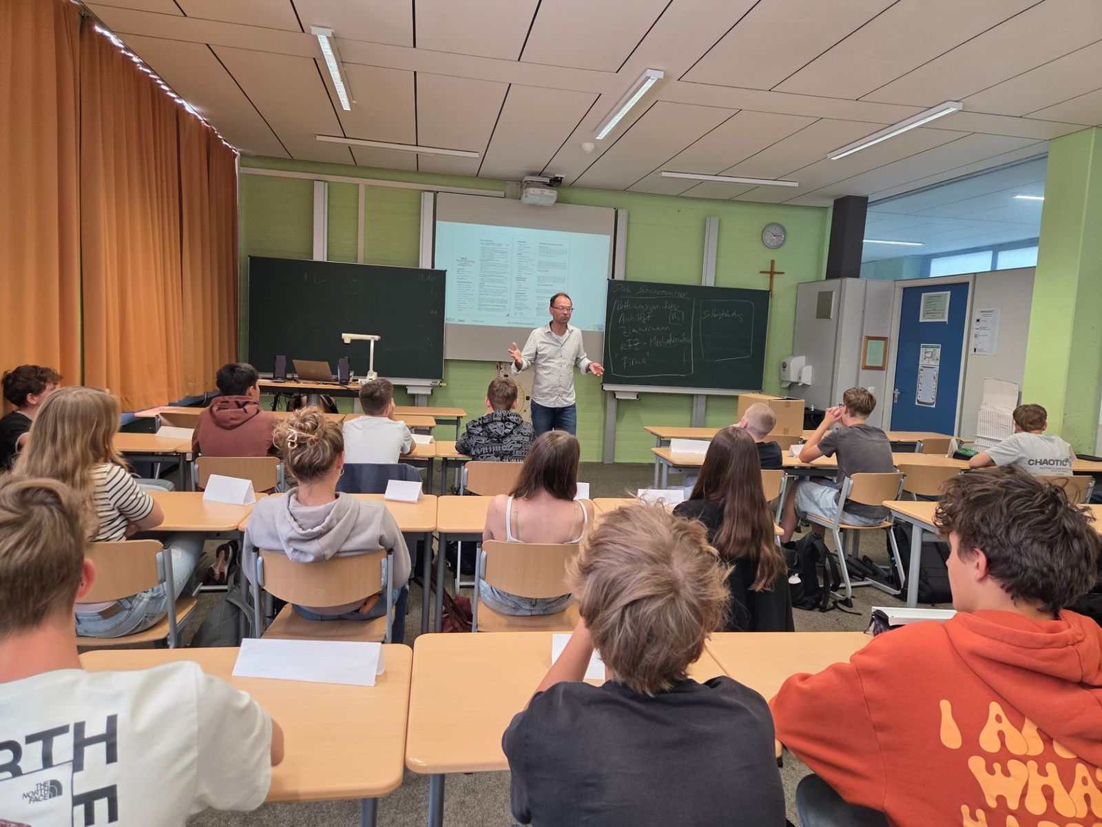 Bewerbungstraining für die 8. Klassen der CvL